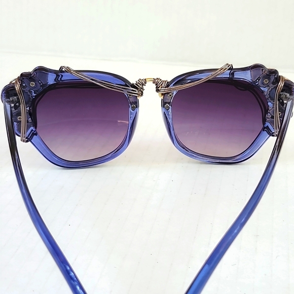 CICI GORGEOUS EMBELLISHED SUNGLASSES - Picture 5 of 11